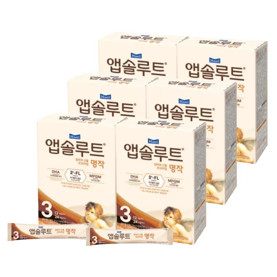 앱솔루트 명작 2FL분유 3단계(12~24개월) 14g 120포