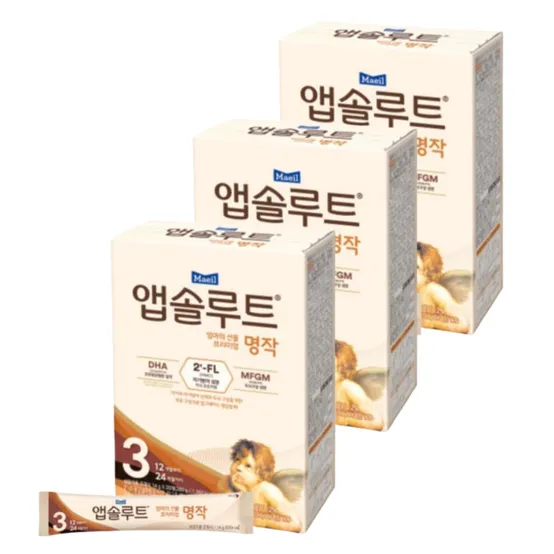 앱솔루트 명작 2FL분유 3단계(12~24개월) 14g 60포