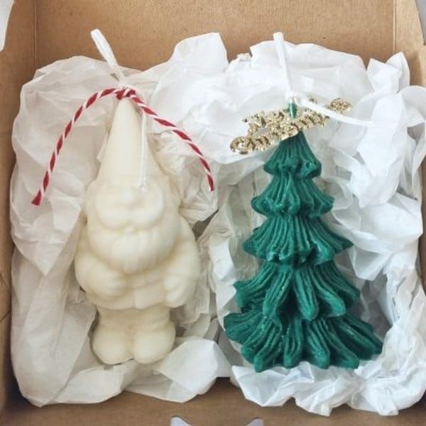 텐바이텐 텐바이텐 [무료선물포장] 크리스마스 트리 캔들 + 산타 선물 세트 471524