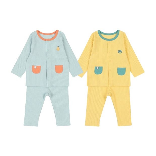 아가방 [아가방 봄]페인티슬림오픈내의(YELLOW,MINT)_01R117604