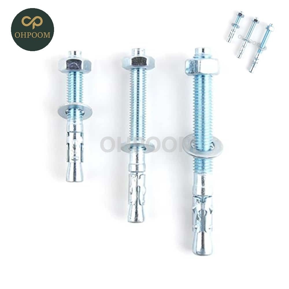 [오품] 앙카볼트 철물용품 세트앙카 철물공구 웨지앙카12MM 웨지앙카10MM 육각볼트 웨지앙카