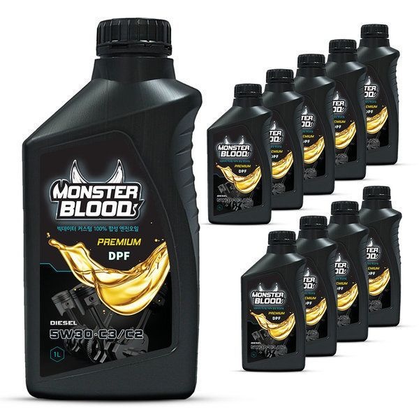 프리미엄 합성엔진오일 C3 5W30 10개 10L 디젤 DPF