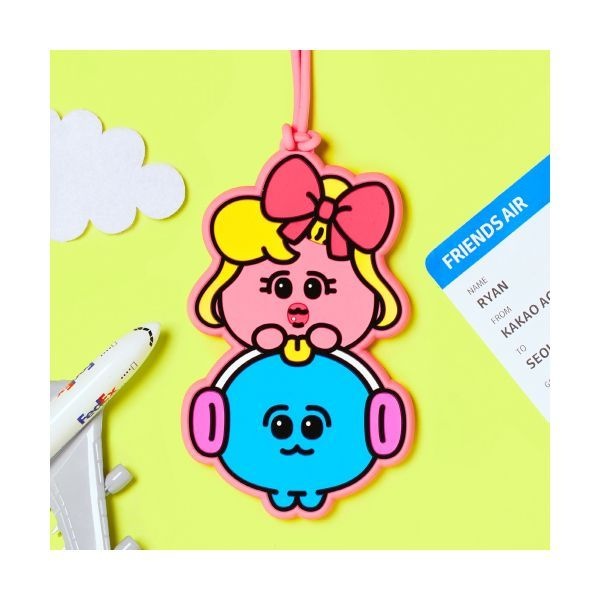 KAKAO FRIENDS 쬬르디 실리콘 러기지택_어쩔쬬&철벽쬬 5007558726 337860