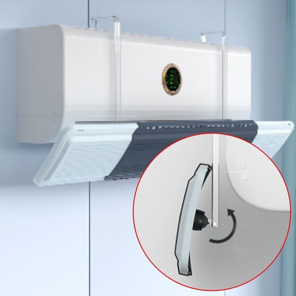 벽걸이 직바람 차단 에어컨바람막이 냉방병 윈드바이저