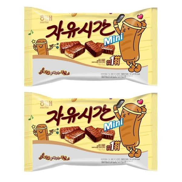 해태 자유시간 미니 780g x 2개