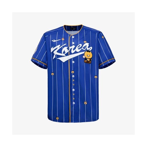 PRO-SPECS [카카오프렌즈 X 프로-스펙스 팀코리아]야구 유니폼 스트라이프_춘식이
