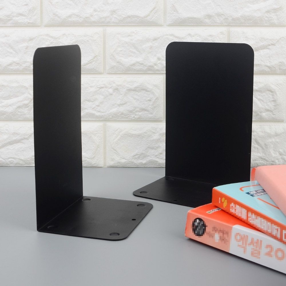 L형 클래식 북엔드 정리 스탠드 수납