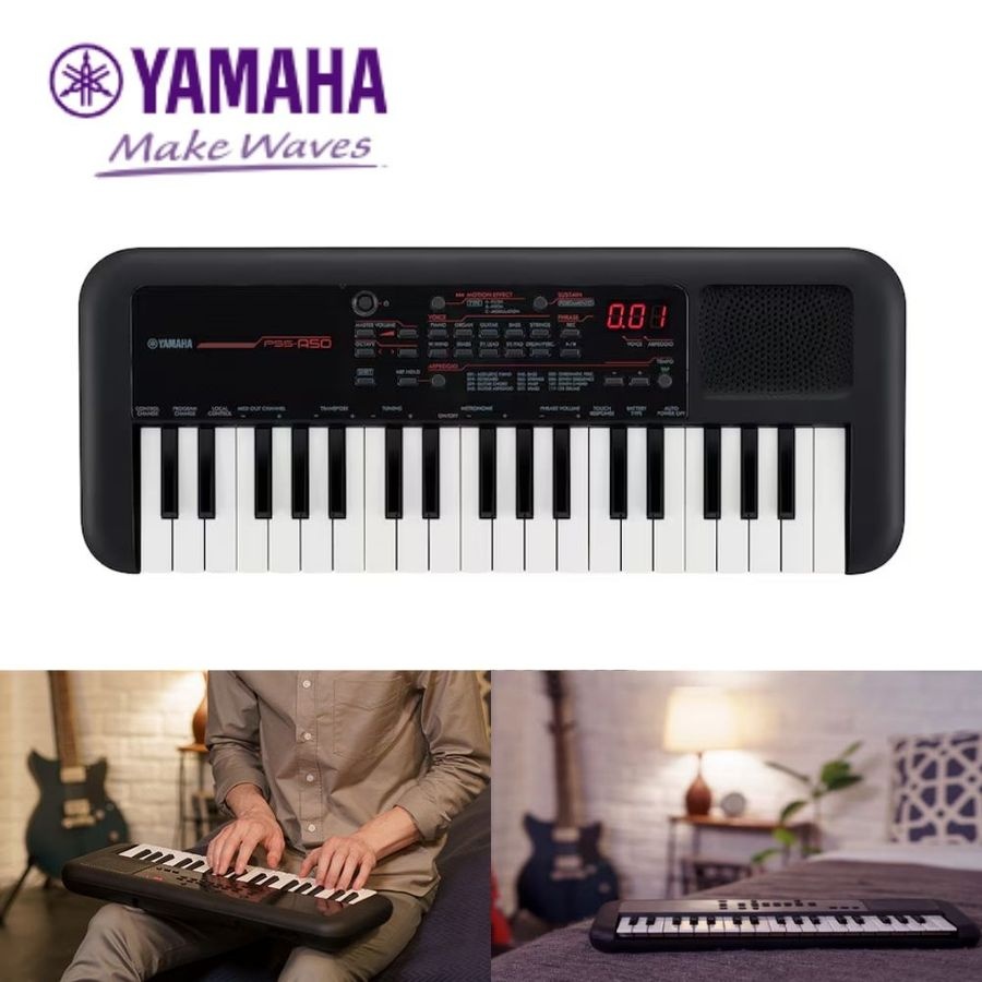 YAMAHA [해외] 야마하 전자 휴대용 미니 키보드 건반 PSS-A50