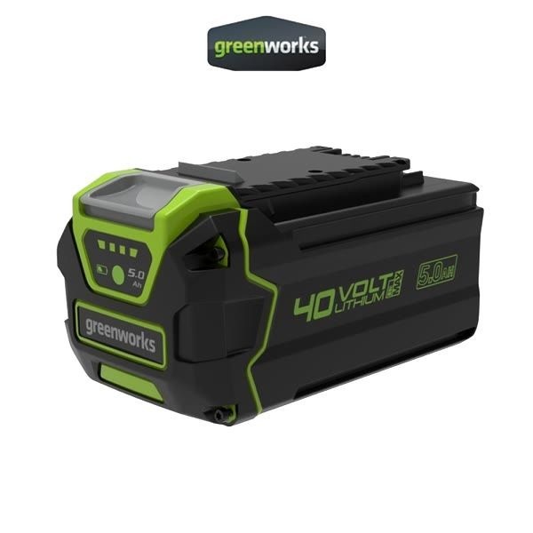 그린웍스 40V 리튬 이온 배터리 5ah 체인톱 예초기 고지톱