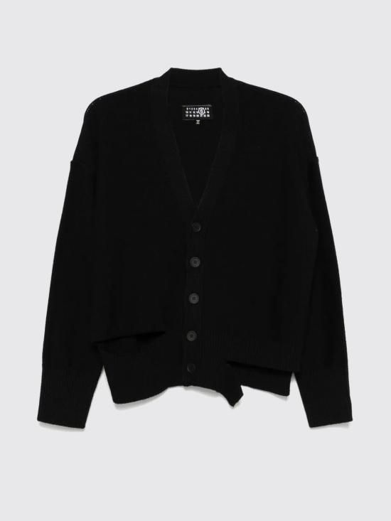 [해외] MM6 메종 마르지엘라 25FW MM6 메종마르지엘라 스웨터 S52HP0026M13044 900 Black