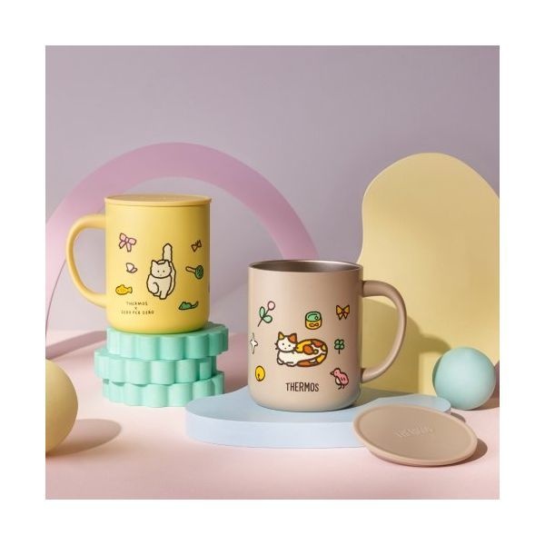 써모스 보온보냉 진공단열 제로퍼제로 반전 머그컵 JDG-450KC (450ml) 397531