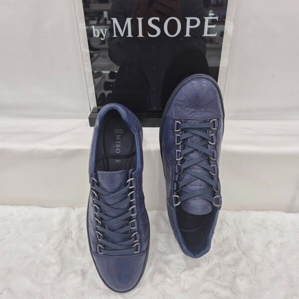 (주)이앤와이콜렉션 [미소페 (패플)] [미소페]By미소페 남성 와이드 핏 스니커즈 121HH830GP012 NAVY 1_JJ
