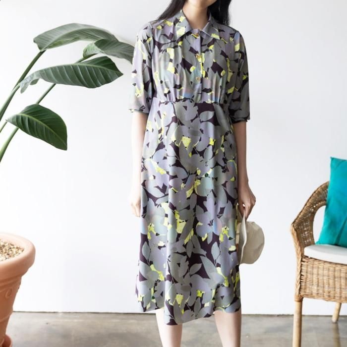 [디아스토리]까뮤리프 셔츠 드레스(AGMPDF21)