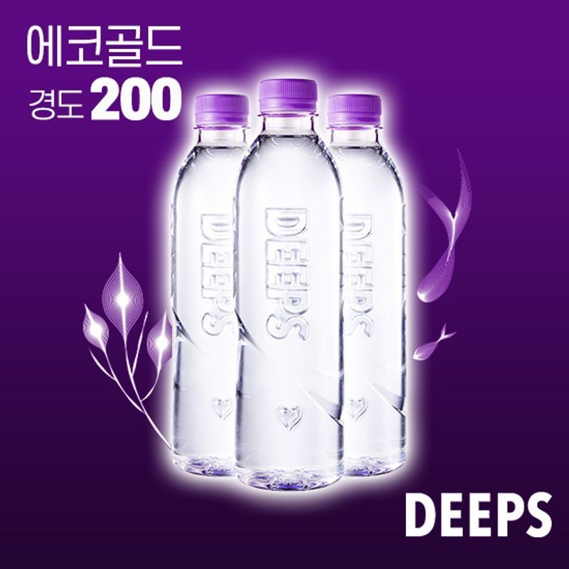 딥스 Deeps 해양심층수 딥스 에코골드 500ml 20병