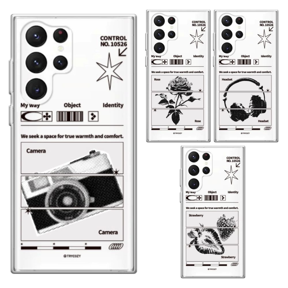 갤럭시 S21 S22 S23 S24 S25 울트라 플러스 A24 A25 A16 A36 퀀텀 와이드 케이스 블랙 아트웍 헤드셋 카메라 로즈 투명 젤리