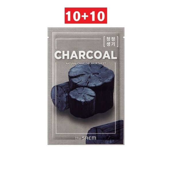 상세페이지 참조 더샘 [더샘] 내추럴 숯 마스크 시트_(모공케어)_US