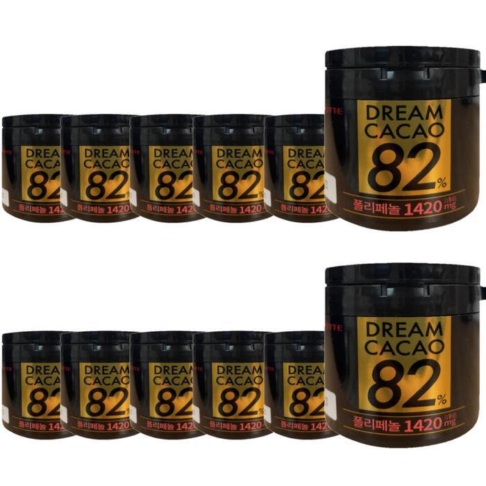 상세페이지 참조 롯데제과 드림카카오 82% 86g 12개