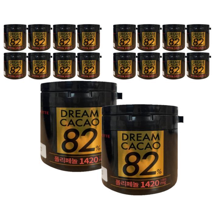 상세페이지 참조 롯데제과 드림카카오 82% 86g 18개