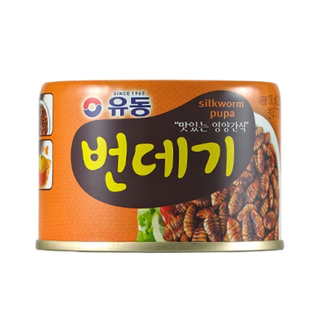 유동 번데기 130g x10캔 / 술안주 영양간식 반찬 주전부리