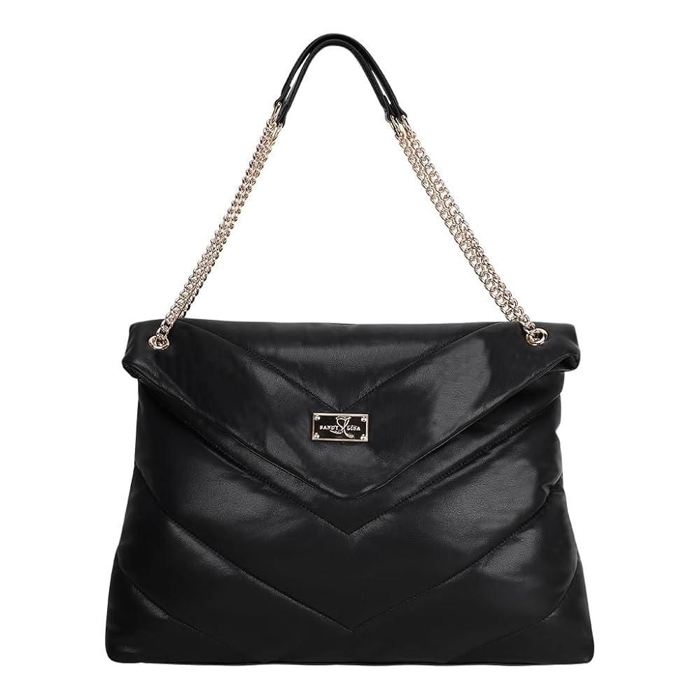 [해외] Sand 샌드 &Y LISA 여성용 숄더백, 14인치 노트북과 10인치 태블릿에 적합, 낮과 밤까지 다양하게 활용할 수 있는 토트