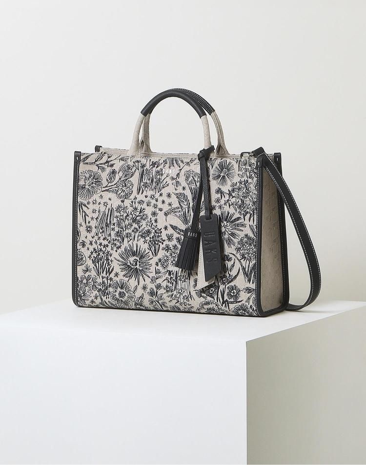 닥스 닥스 ACC MISTY FLOWER JQD 네이비 플라워자수 자카드 라지 토트백 DCBA3E655N2
