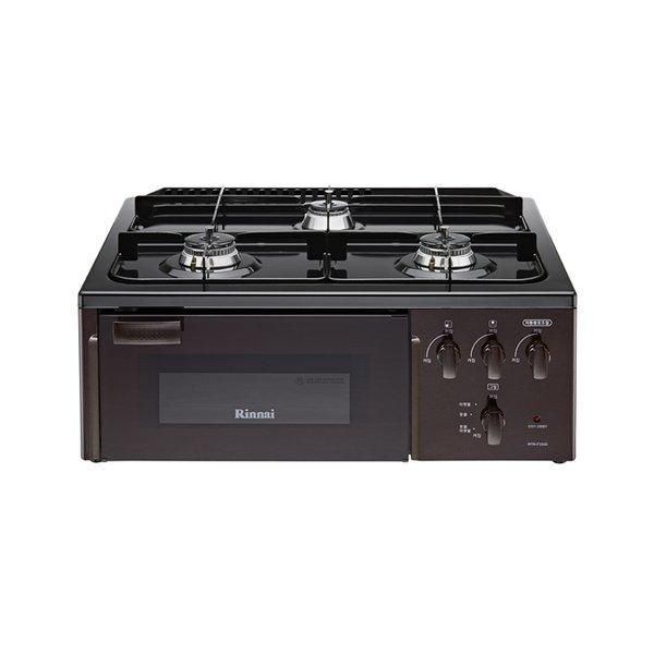 린나이 사우스시티 참숯코팅무수그릴 3구 다크브라운 가스레인지 R...