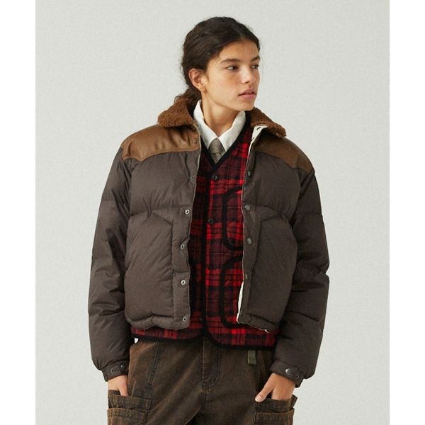 PENFIELD ROCKWOOL DOWN JUMPER DARK BROWN_FQ4WD98U 246775