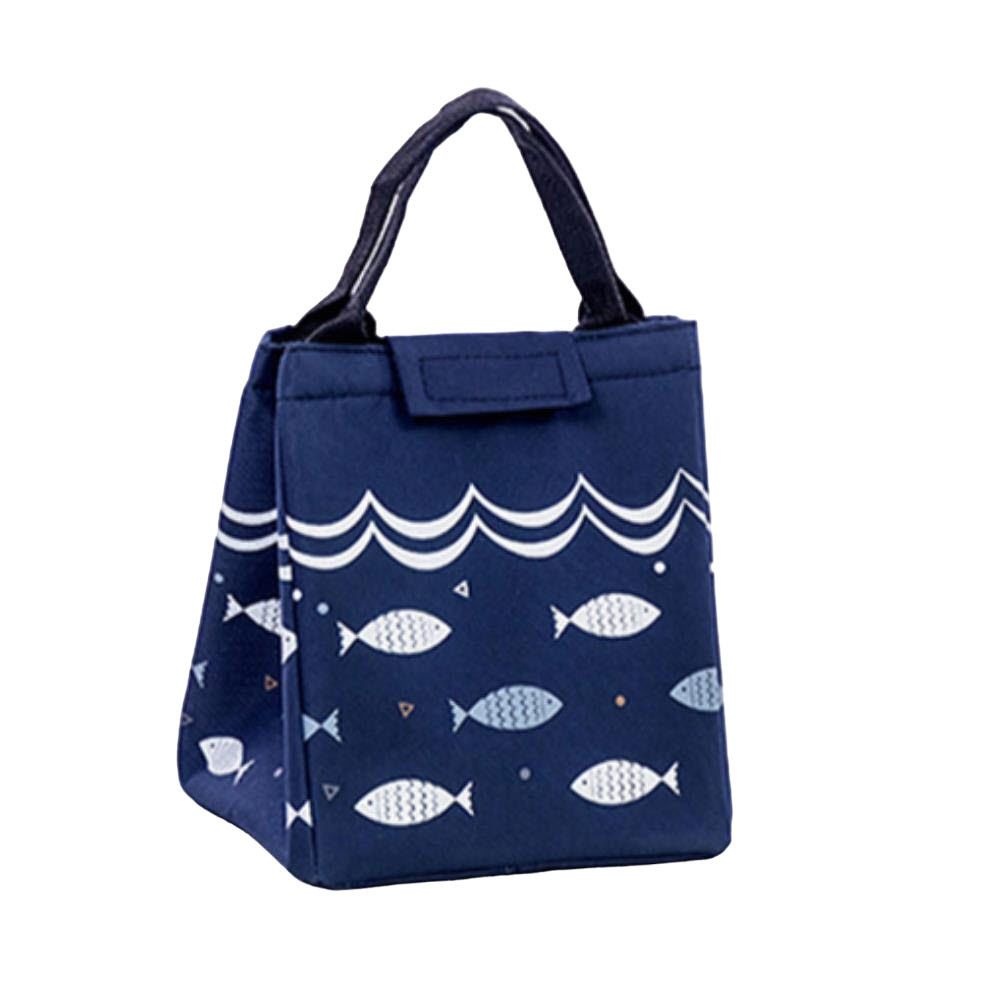 [오션]행운의 물고기 아기이유식 도시락백 2개 은박 배달음식 클 반포장