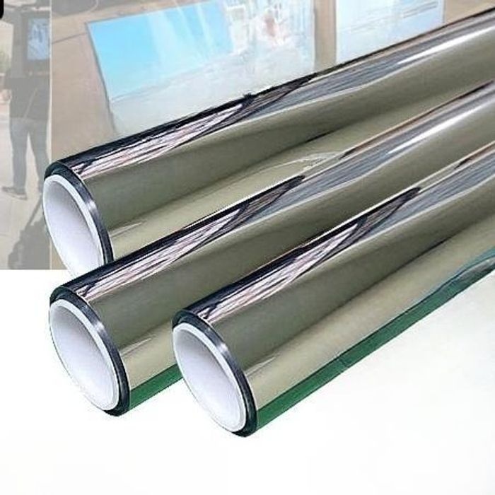 [심플 협력사]반사필름 실버 5M 썬팅필름 자외선차단 외풍차단 단열효과 전기료절약 열차단