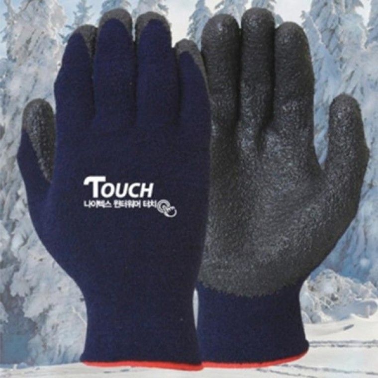윈터워머 터치 장갑 네이비 WT터치 L사이즈 나이텍스
