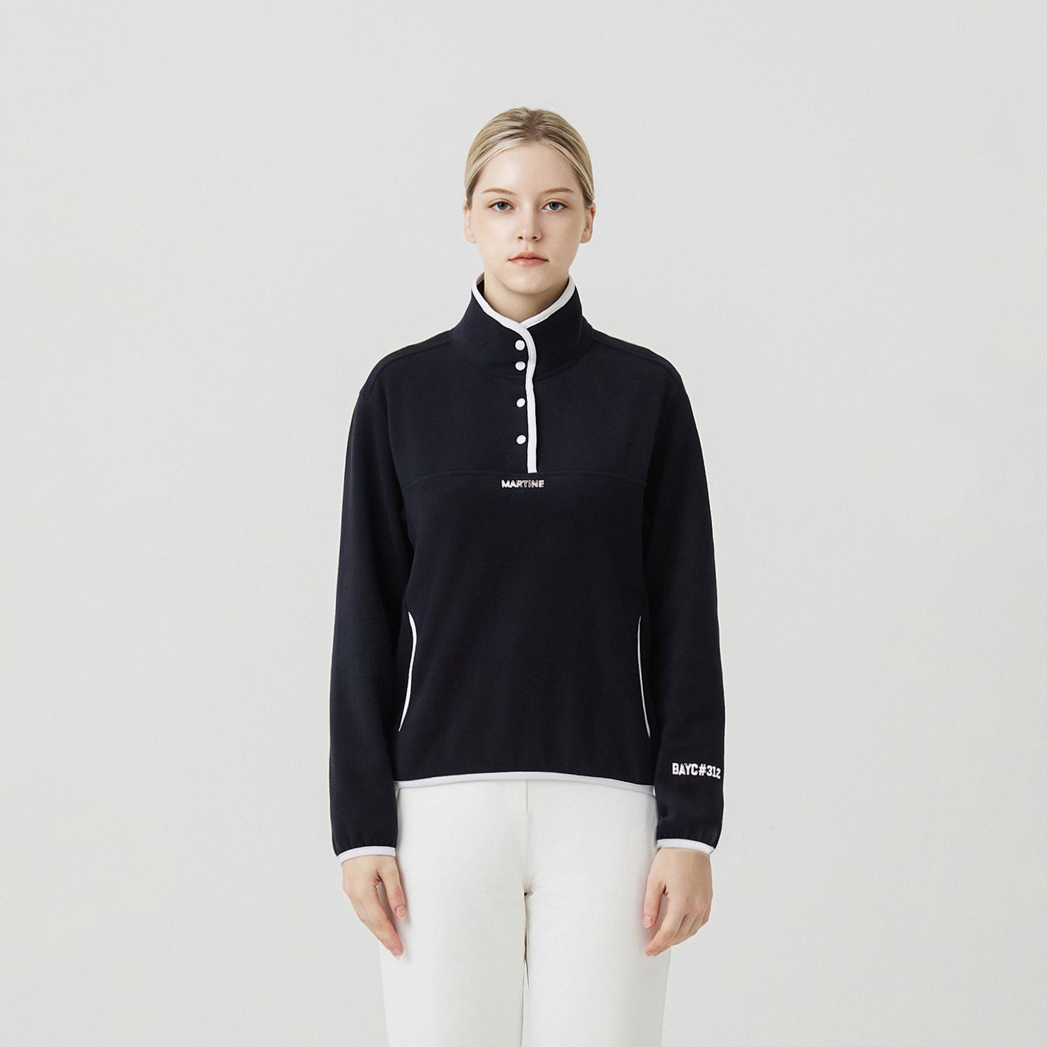 [롯데백화점] 마틴골프 여성 BAYC 하이넥 티셔츠 (QW0EKS40449) LE1220417440