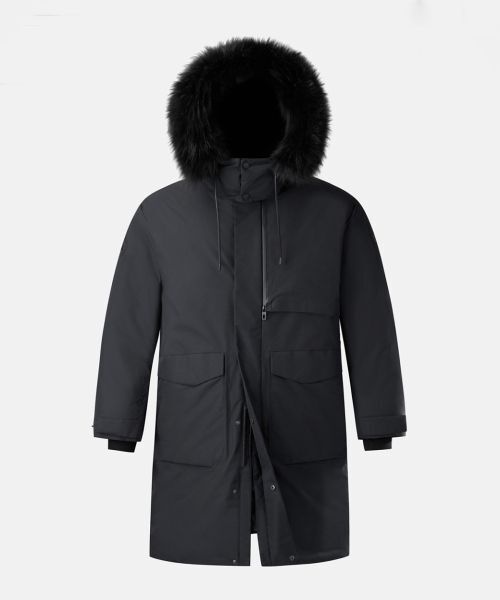 코오롱스포츠 남성 안타티카 롱 점퍼 TLJDW25641BLK FE874217-E2B