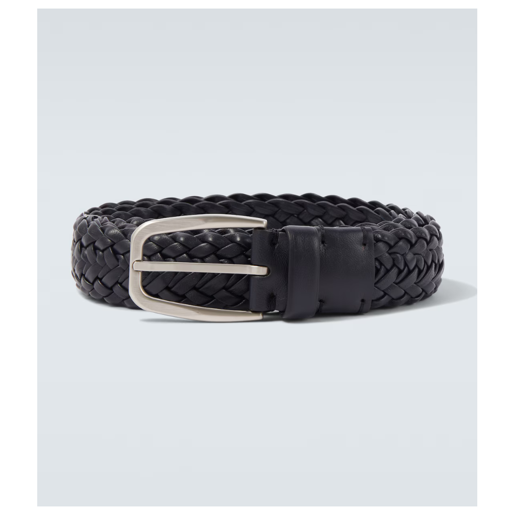 제냐 제냐 브레이디드 레더 벨트 TP565947029