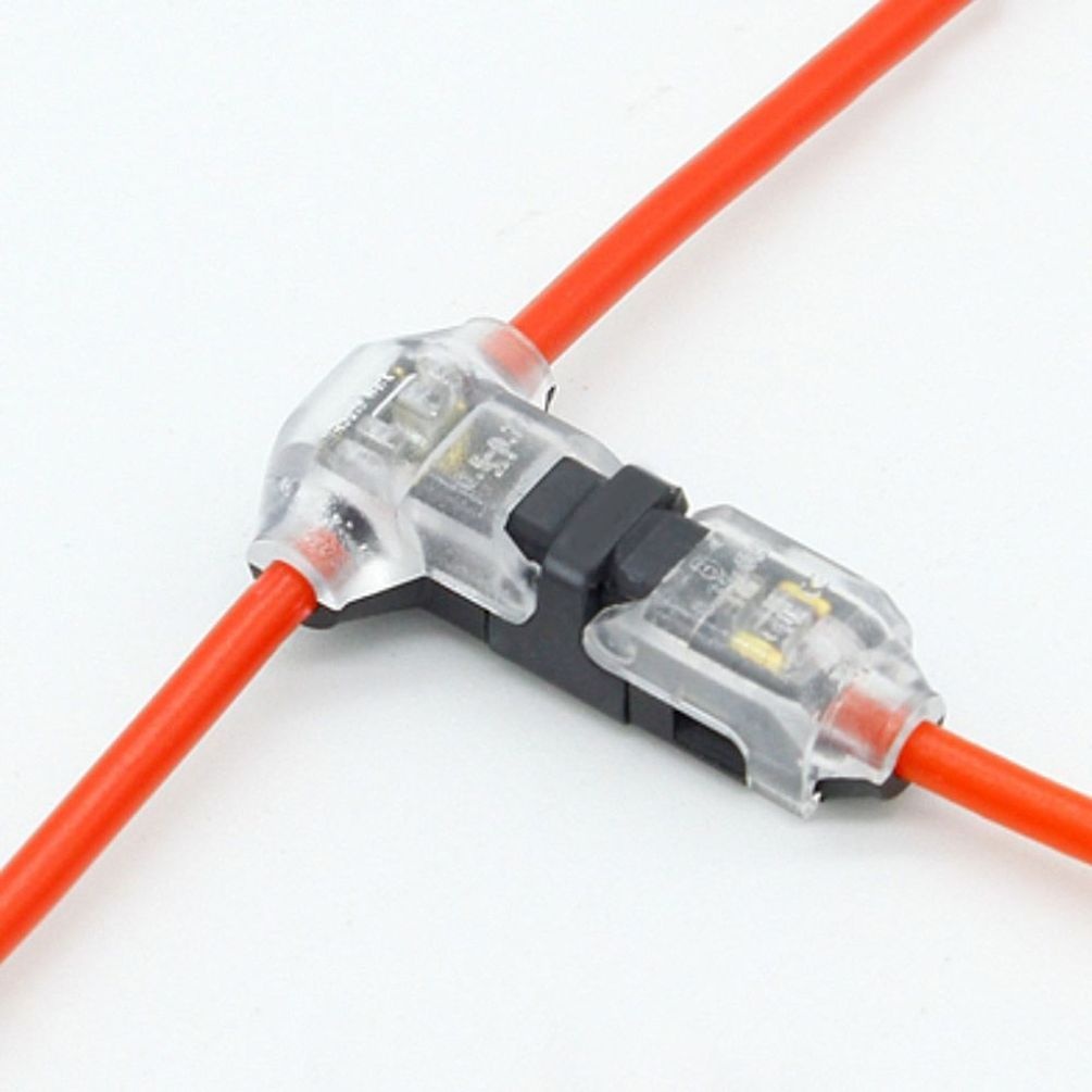 LED 전선연결 무탈피 커넥터 1라인 연결잭 수축튜브 2구스위치 접속자 타이머릴레이