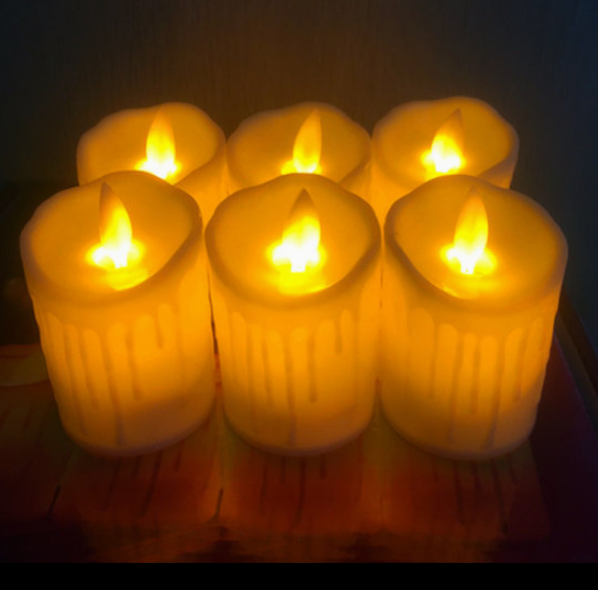 움직이는 흔들리는 LED 양초 캔들 건전지 촛불 양초 전기초 전자초 이벤트초 인테리어초