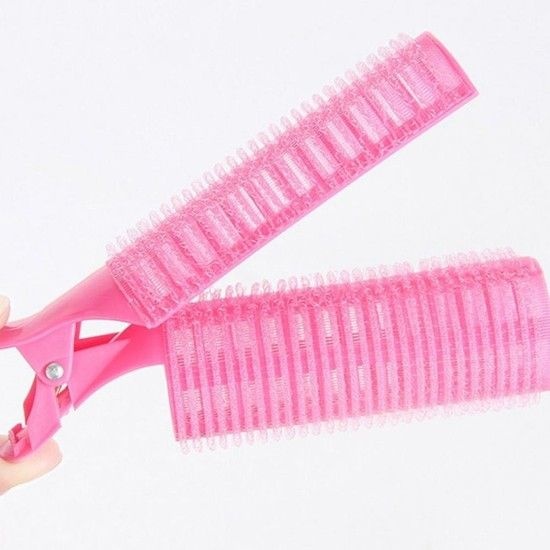 셀프 볼륨 고정 헤어 뿌리 스타일링템 앞머리 정수리 굵은 컬 2개입 헤어용품 셀프파마