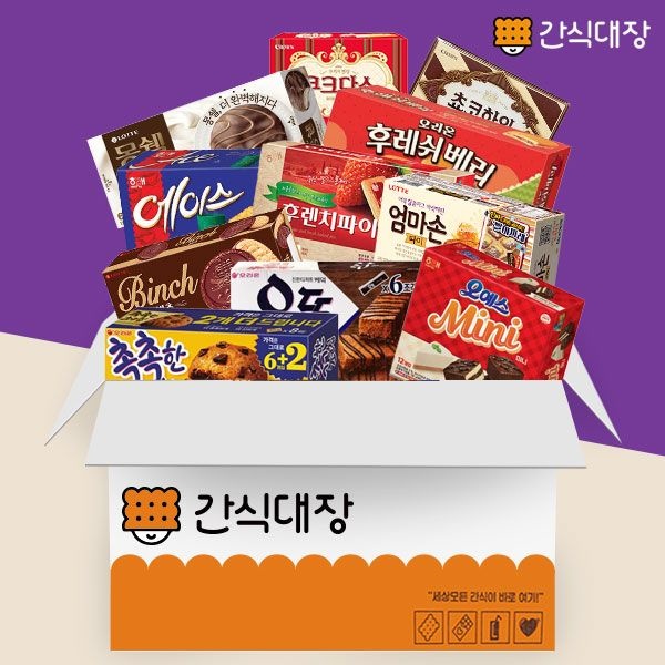 [온누리상품] [간식대장] 최고의 사무실 간식세트 D (k0004)