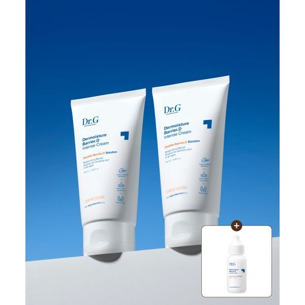 매장정품 DR.G [토너30mL증정]보습장벽 더모이스처 배리어D 인텐스 크림 100ml 듀오