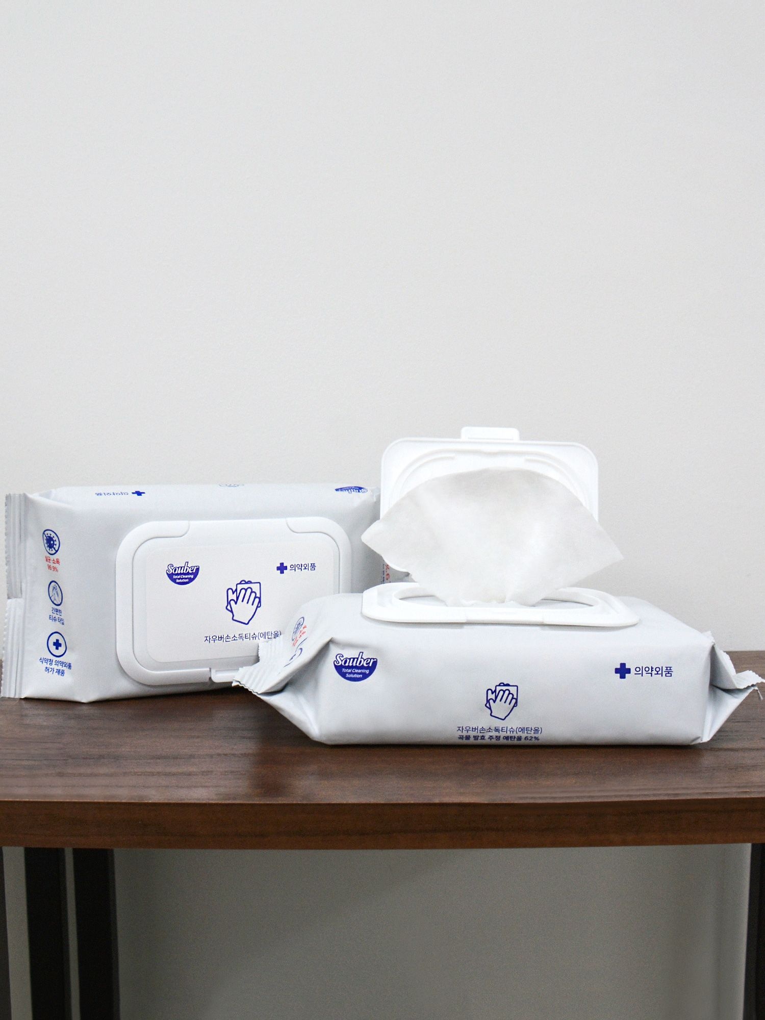 자우버 살균99.9 손소독티슈 50매