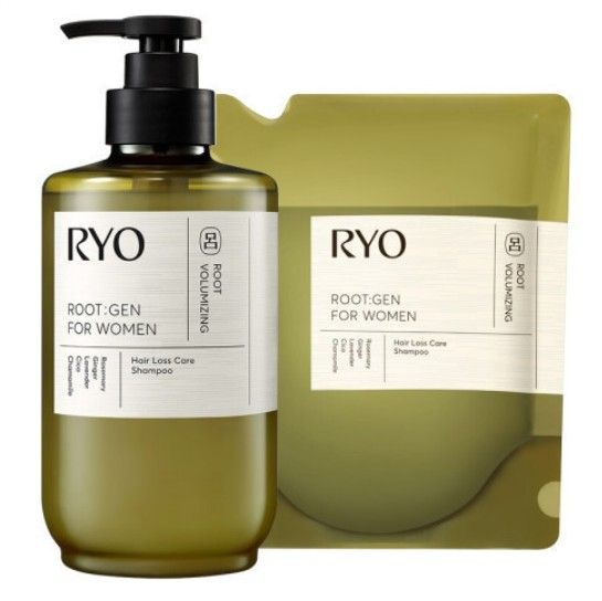 아모레퍼시픽 려 루트젠 탈모전문케어 여성전용 샴푸 약산성 비건샴푸 515ml+리필400ml