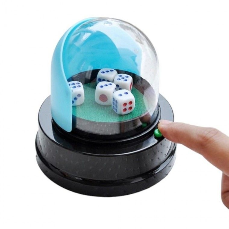 HPS 미니 자동 주사위 게임기 룰렛 복불복 이벤트 게임 주사위놀이