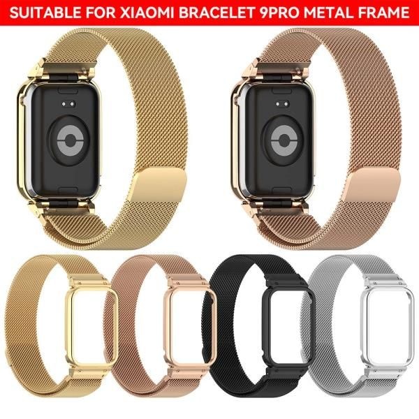 상품상세참조 Xiaomi Mi Band 9 Pro 용 밀라노 루프 스트랩 케이스