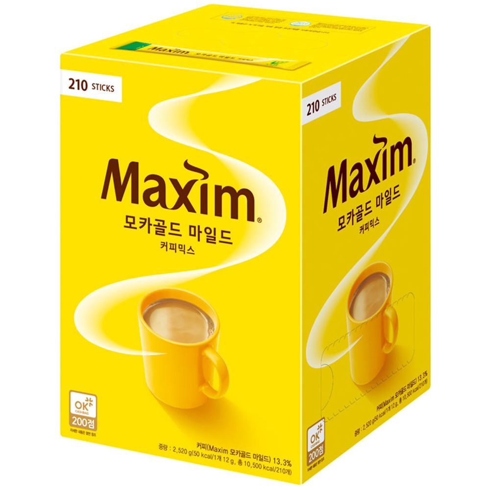 [온누리상품 상생페이백] 맥심 모카골드 210T