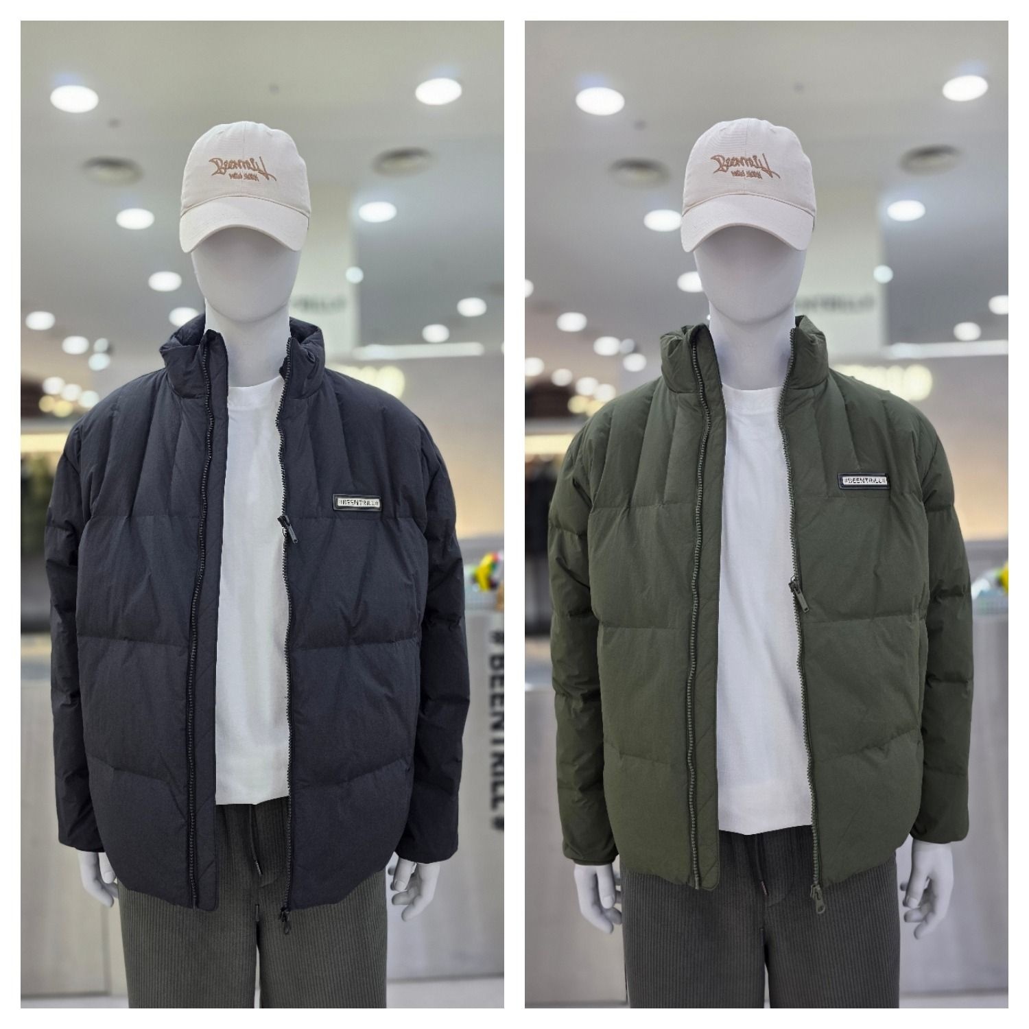 빈트릴와펜 라이트 숏패딩 BA254DJ001