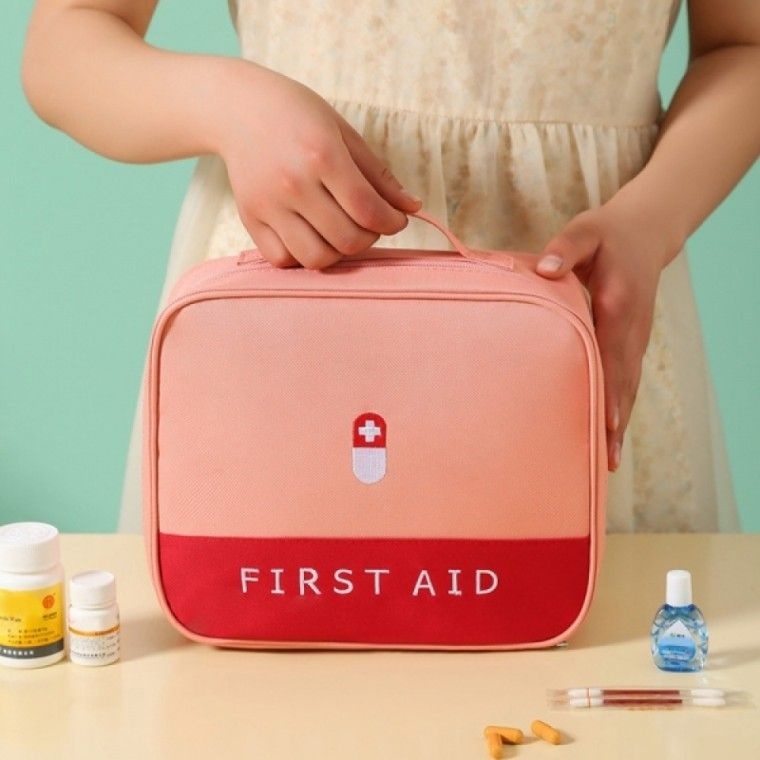 비상용 구급함 비상약 자가진단키트파우치