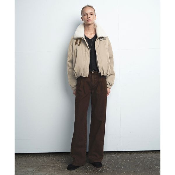 셀렙샵에디션 CELEBSHOP EDITION 25FW 기모 투턱 D 데님+벨트 2073793268 544528