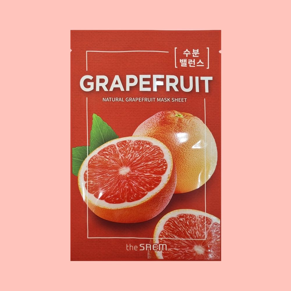 더샘 내추럴 자몽 마스크 시트 20매