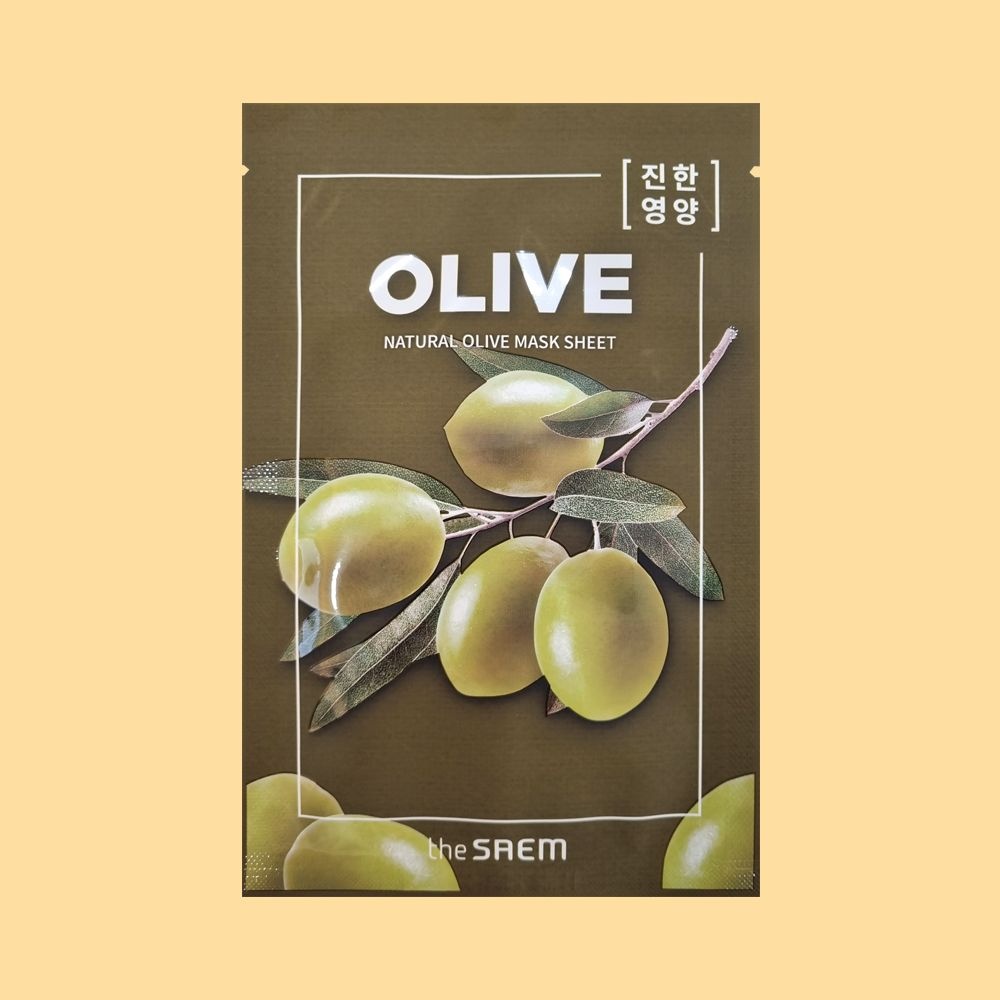 더샘 내추럴 올리브 마스크 시트 20매