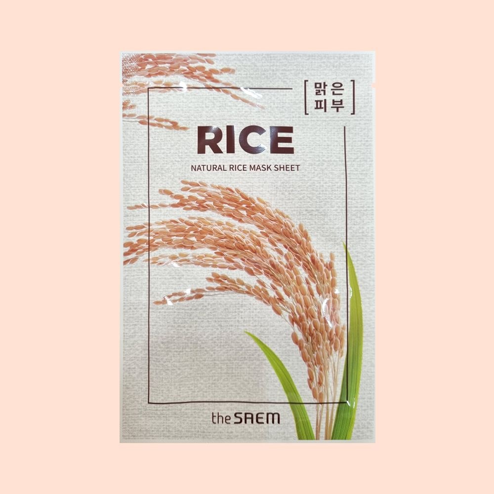 더샘 내추럴 쌀 마스크 시트 20매