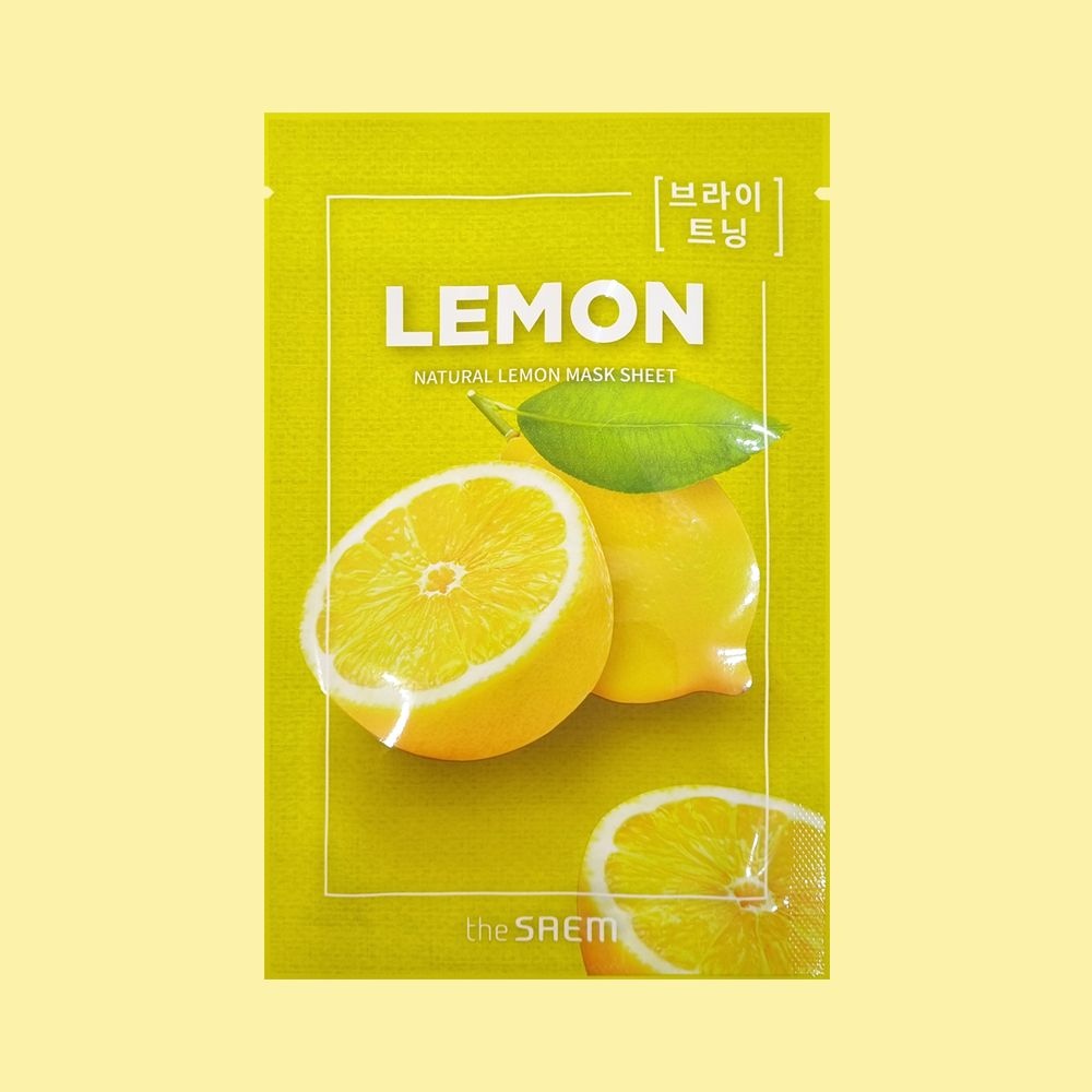 더샘 내추럴 레몬 마스크시트 20매